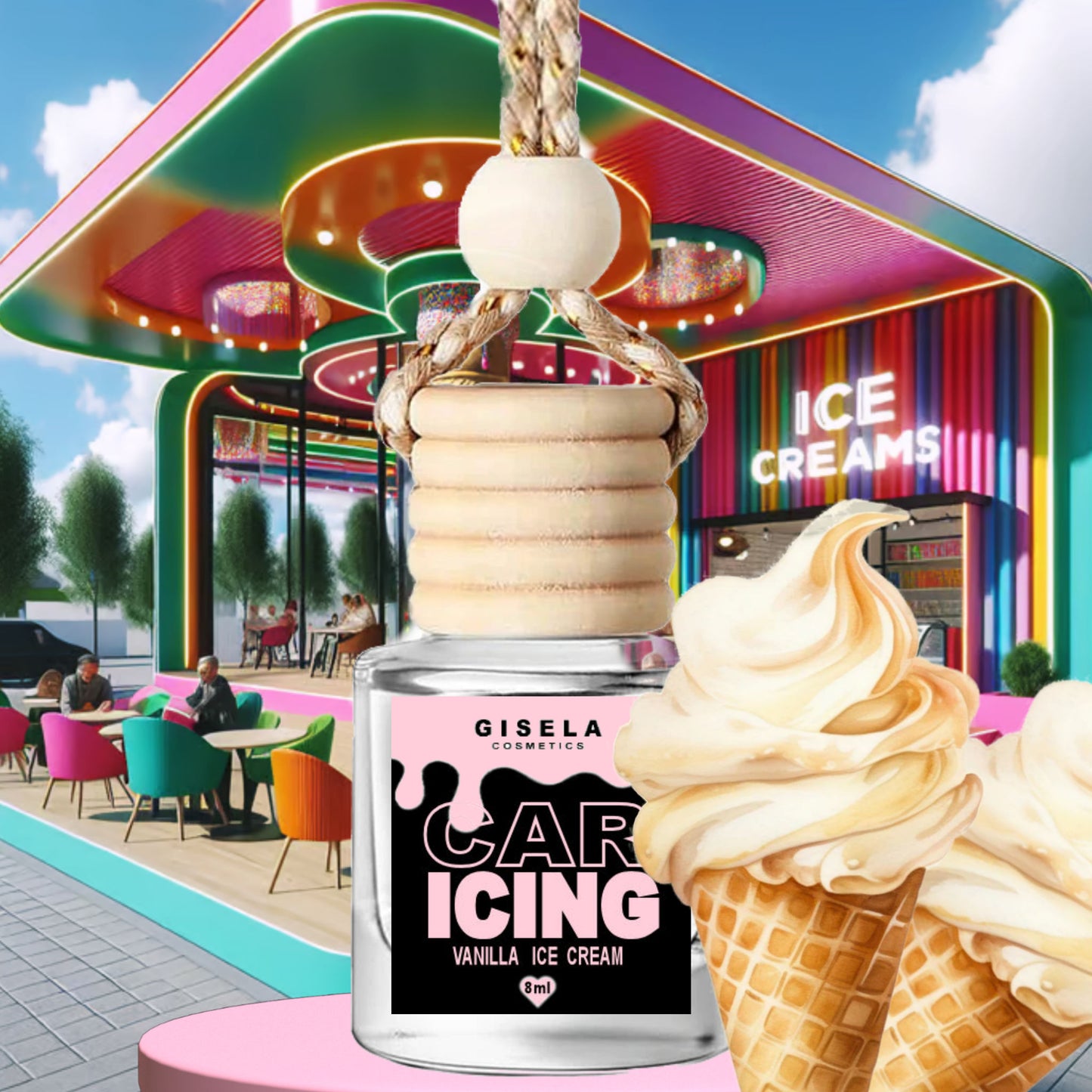 Car Icing┃Air Freshener Diffuser