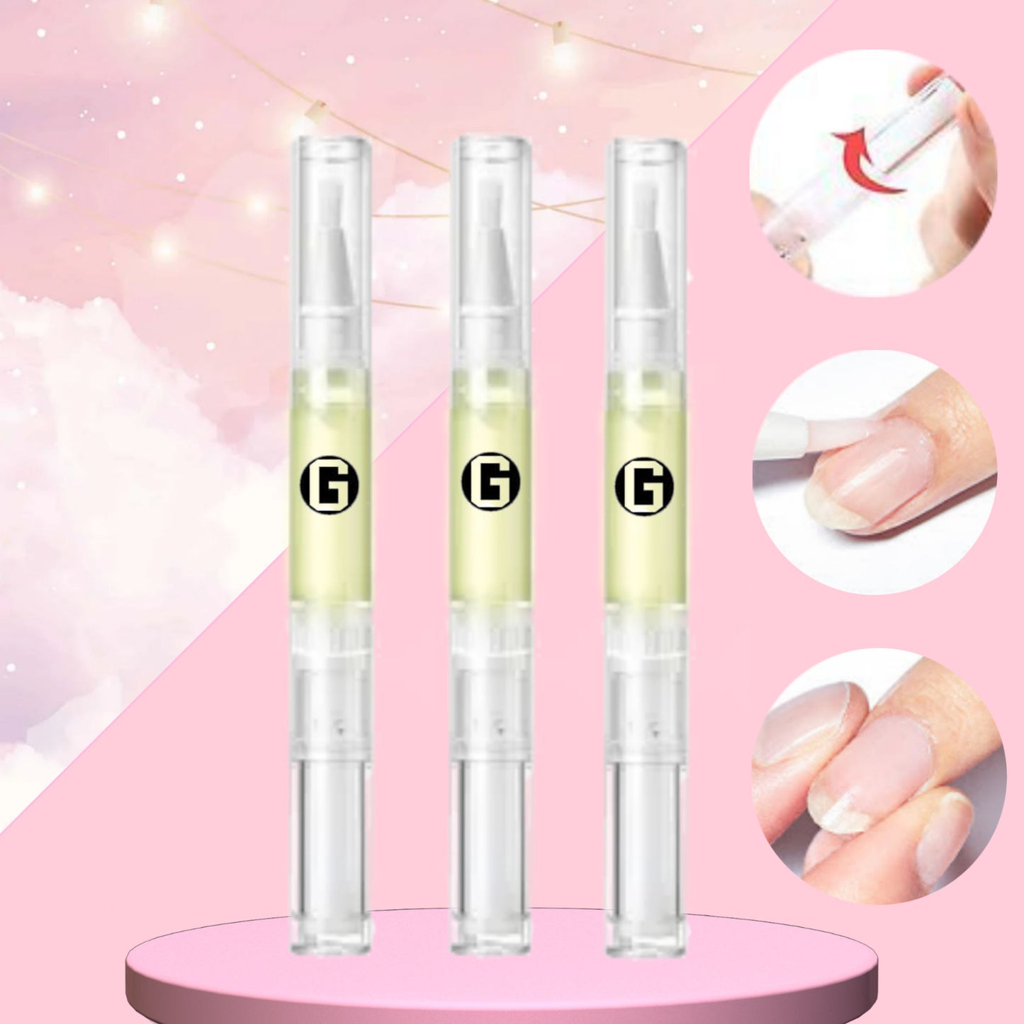 Scented Cuticle Oil Pen┃Hydrating Nail Growth Oil