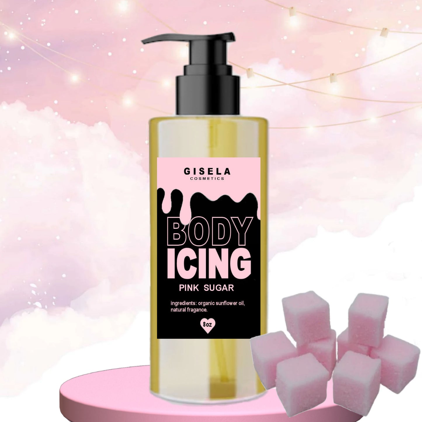 Pink Sugar┃ Body Icing