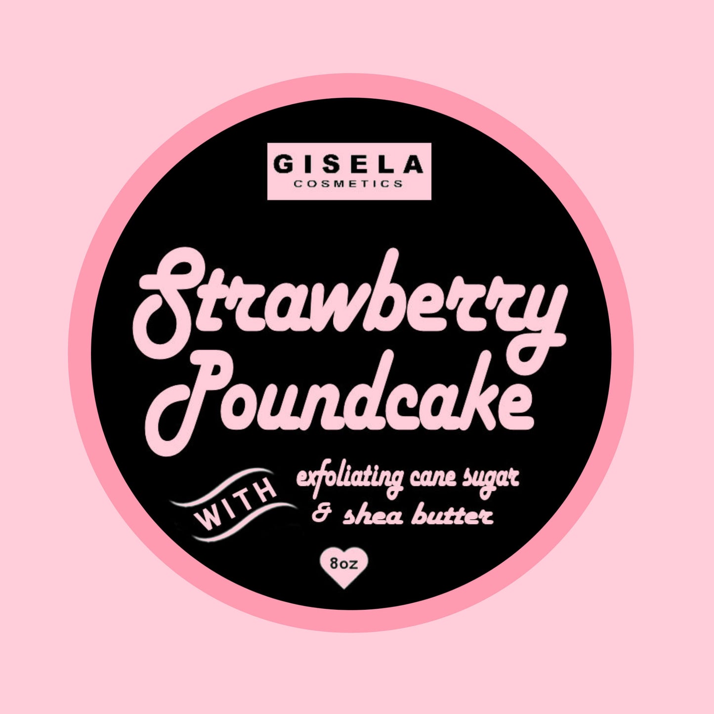 Strawberry Poundcake┃ Exfoliating Body Scrub