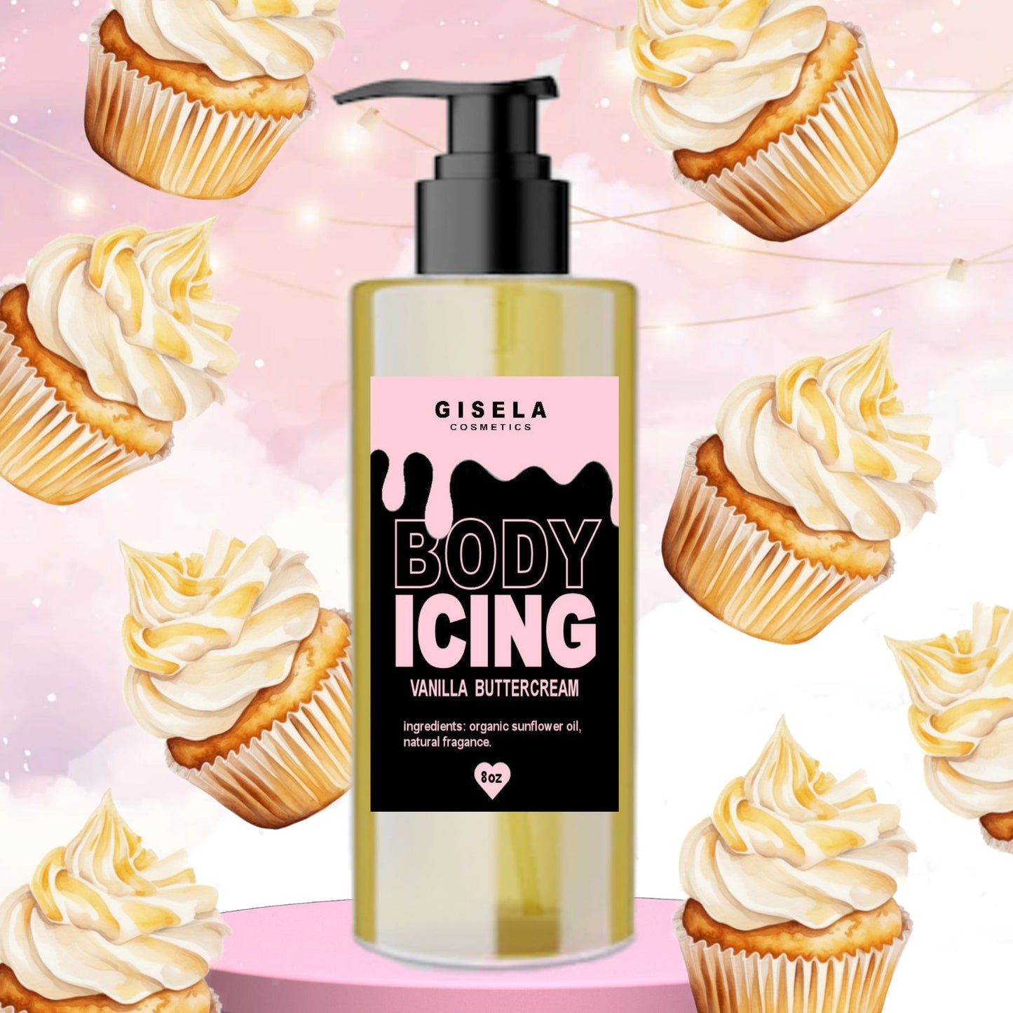 Vanilla Buttercream┃ Body Icing