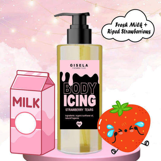 Strawberry Tears┃ Body Icing