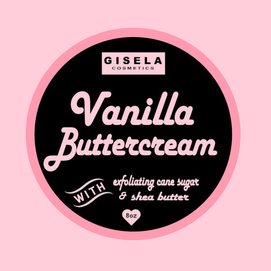 Vanilla Buttercream┃ Exfoliating Body Scrub