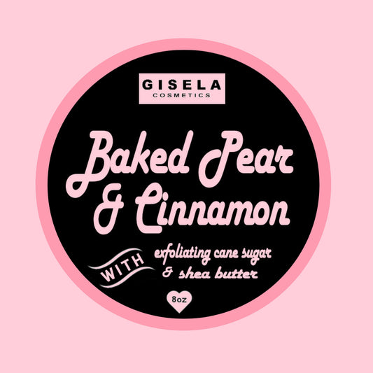 Baked Pear & Cinnamon┃ Exfoliating Body Scrub