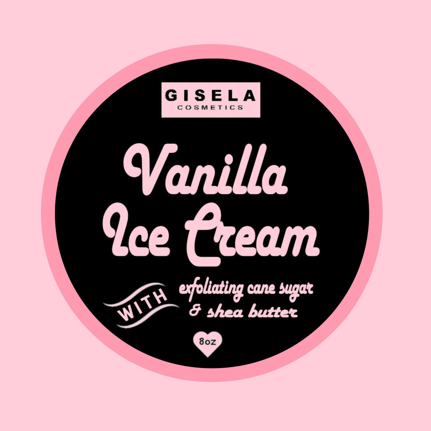 Vanilla Ice Cream┃ Exfoliating Body Scrub