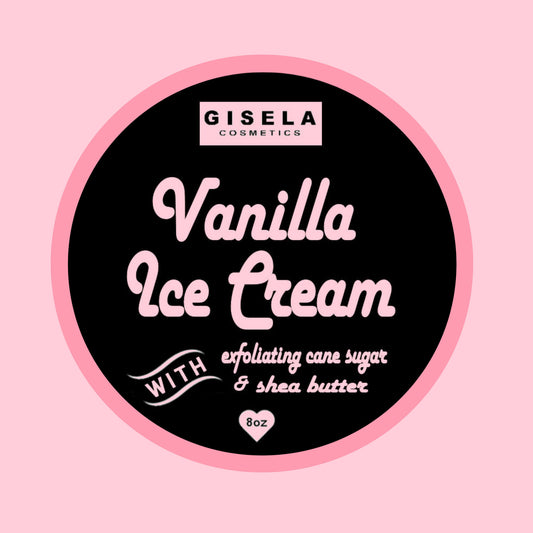 Vanilla Ice Cream┃ Exfoliating Body Scrub