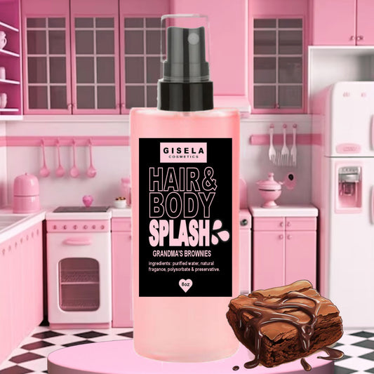 Grandma's Brownies Hair Mist┃Hair Perfume and Body Mist┃Hair & Body Splash by Gisela Cosmetics