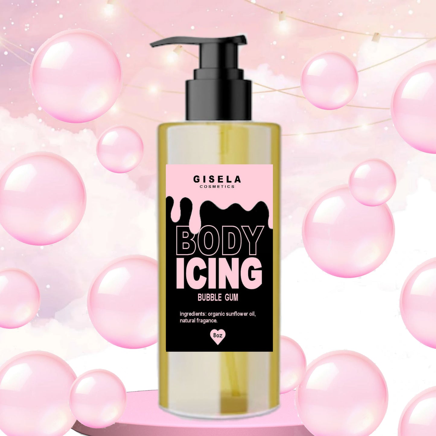Bubble Gum┃ Body Icing