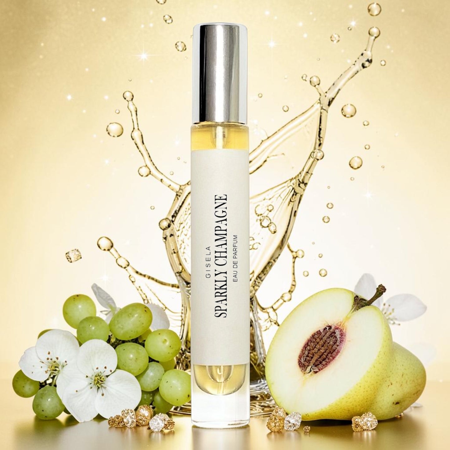 SPARKLY CHAMPAGNE TRAVEL SPRAY