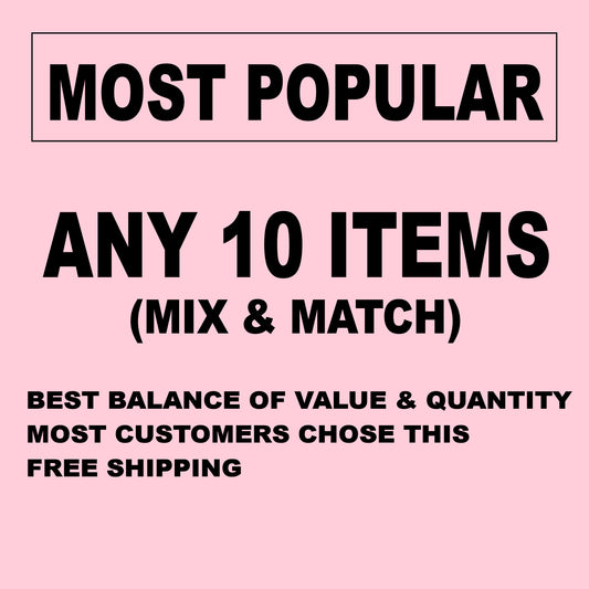 🛍️ COLLECTOR PACK- Choose Any 10 (MOST POPULAR⭐)