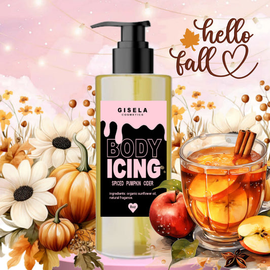 Spiced Pumpkin Cider┃ Body Icing