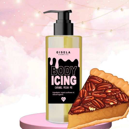 Caramel Pecan Pie┃ Body Icing