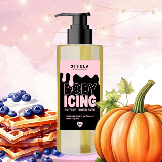 Blueberry Pumpkin Waffle┃ Body Icing